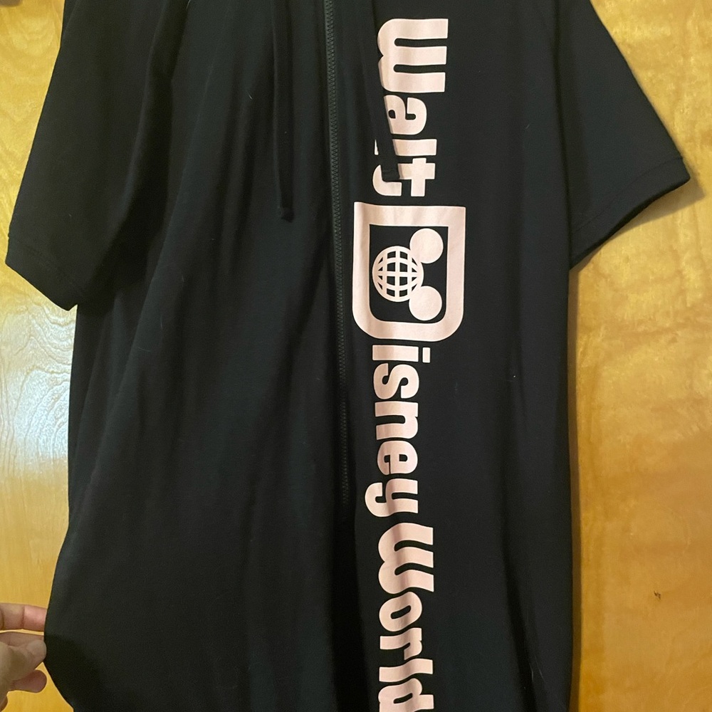 ADULT WOMENS WALT DISNEY WORLD JUMPER BLACK AND PINK SIZE XXL - Picture 3 of 6